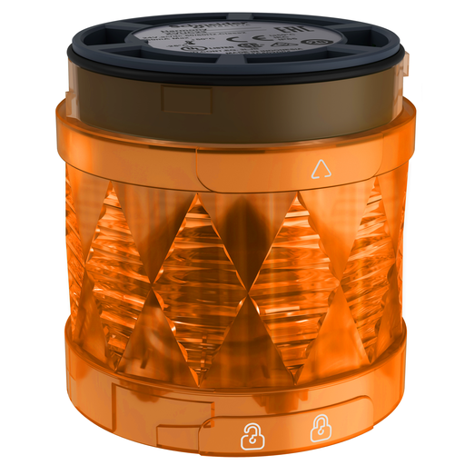 XVUC25 - ELEMENT LUMINEUX DEL ORANGE. Sold in units of 1