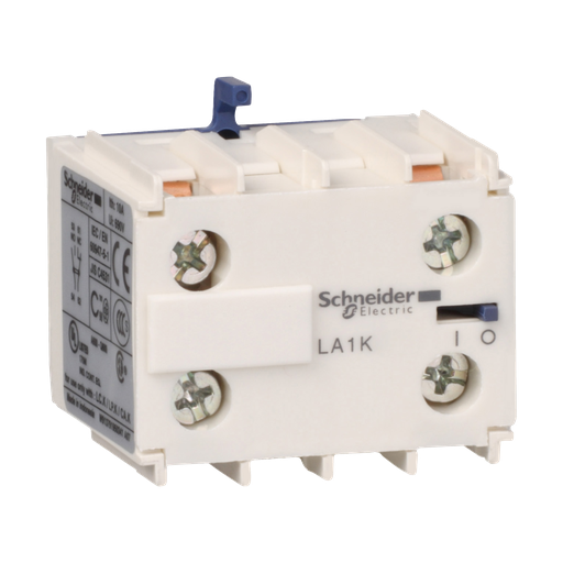 LA1KN11 - AUXILIARY CONTACT BLOCK FOR CONTACTOR. Sold in units of 1