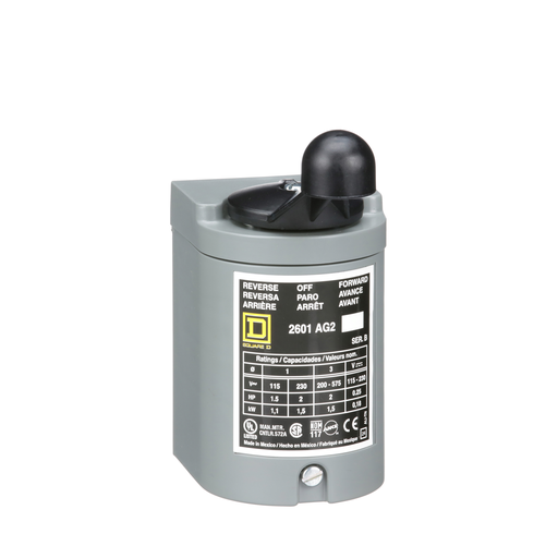 2601AG2 - REVERSING DRUM SWITCHES. Sold in units of 1