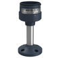 XVUZ02 - FIXING PLATE WITH 100MM POLE, BLACK. Sold in units of 1