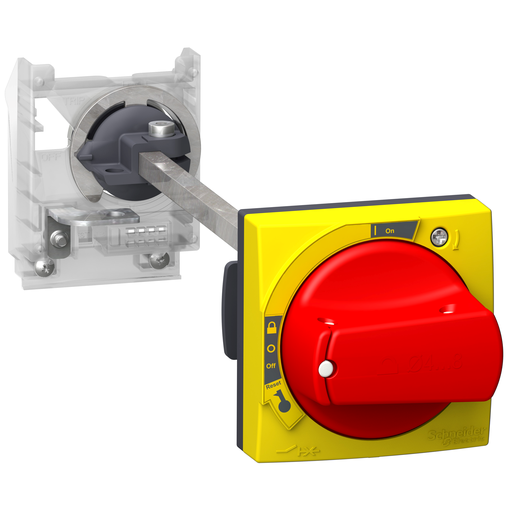 GV2APN04 - IP65 THROU PORTE OP-MECH. RED NO TRIP. Sold in units of 1