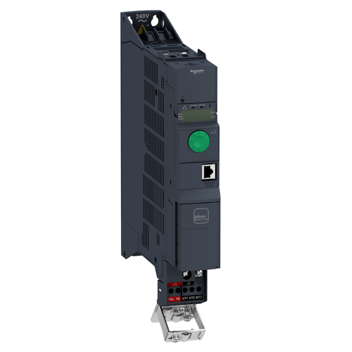 ATV320U02M2B - VARIABLE SPEED DRIVE ATV320 BOOK_IP200_0.25HP_200/240V 1PH. Sold in units of 1