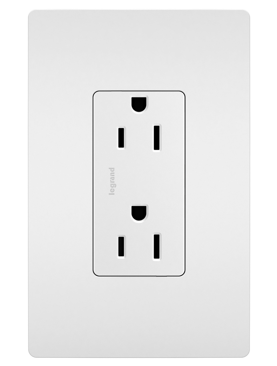 885TRW - TRADEMASTER 15A 125V TR DECORATOR RECEPTACLE WHITE. Sold in units of 1