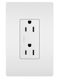 885TRW - TRADEMASTER 15A 125V TR DECORATOR RECEPTACLE WHITE. Sold in units of 1