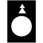 ZB2BY2912 - LEGEND PLATE FOR PENDANT CONTROL STATION. Sold in units of 1