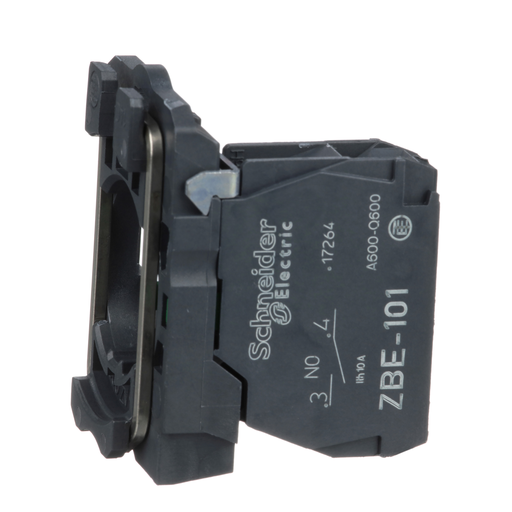 ZB5AZ101 - CONTACT BLOCK FOR PUSHBUTTON SWITCH. Sold in units of 1