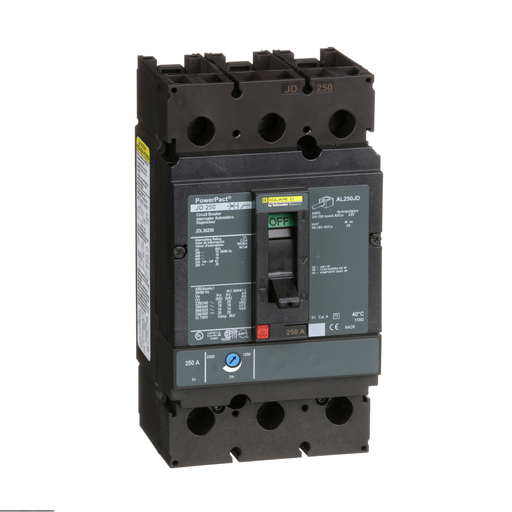 JDL36250 - MCCB 3P, 600V, 250A. Sold in units of 1
