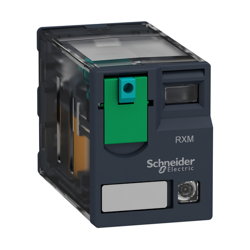 RXM2AB2BD - MINIATURE RELAY 2 CO  +  LED 24 V DC. Sold in units of 1