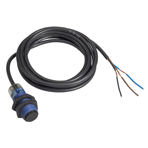 XUB5APANL2 - 18MM,DC,ADJ.DIFFUSE,PNP,FRONT,2M CABLE. Sold in units of 1