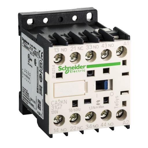 CA2KN31G7 - CONTROL RELAY 600VAC 10 AMP. Sold in units of 1