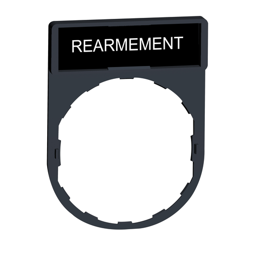 ZBY0123 - LEGEND PLATE. Sold in units of 1