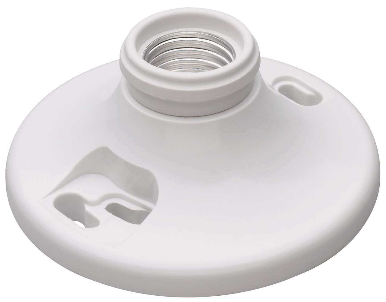276WH - 250V 660W MED BASE LAMPHLD PORC 4 TERM 1-PIECE KEYLESS WHITE. Sold in units of 1