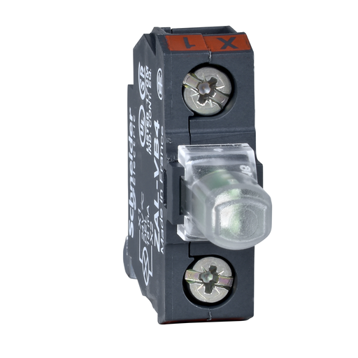 ZALVB4 - LED LIGHT BLOCK 24V - RED. Sold in units of 1