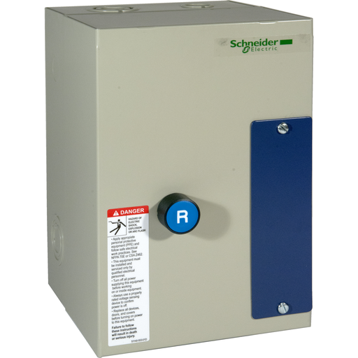 LE1D183A62OB70 - 18A 24V 3P FVNR TYPE 1. Sold in units of 1