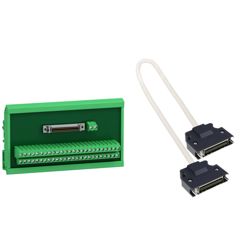 VW3M1C13 - LXM26/28 IO TERMINAL BLOCK, 0.5M CABLE. Sold in units of 1