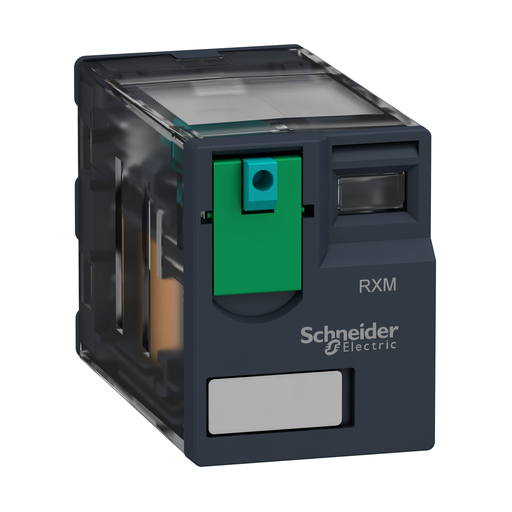 RXM4AB1BD - MINIATURE RELAY 4 CO 24 V DC. Sold in units of 1