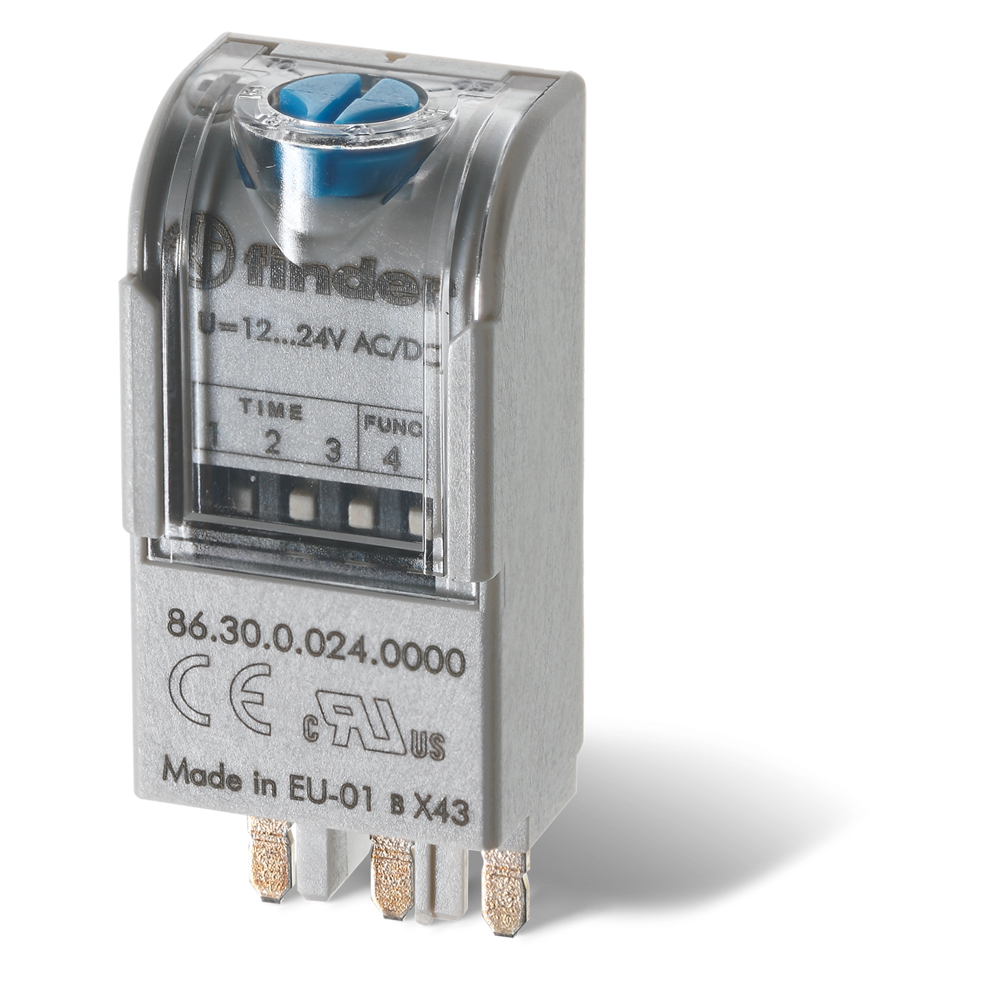 86.30.0.024.0000 - DUAL FUNCTION, 12-24VAC,  12-24VAC/DC. Sold in units of 1