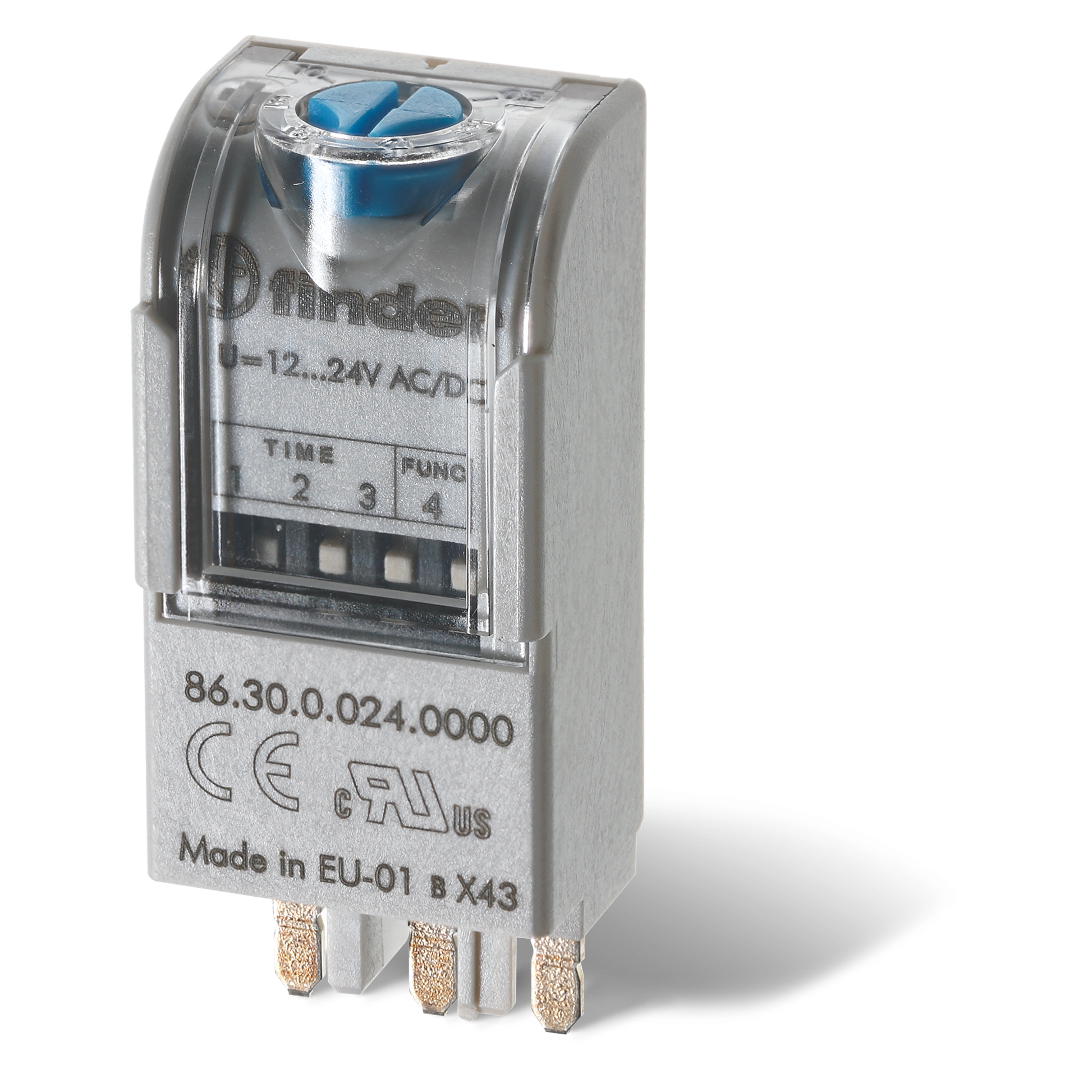 86.30.0.024.0000 - DUAL FUNCTION, 12-24VAC,  12-24VAC/DC. Sold in units of 1