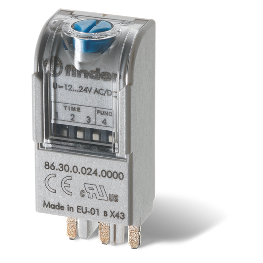 86.30.0.024.0000 - DUAL FUNCTION, 12-24VAC,  12-24VAC/DC. Sold in units of 1