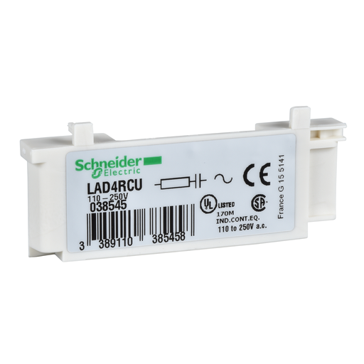 LAD4RCE - RC BLOCK 24-48V. Sold in units of 1