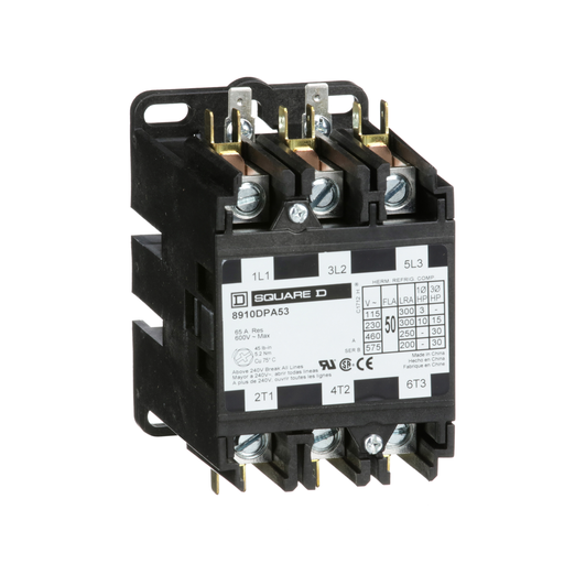 8910DPA53V02 - CONTACTOR 600V. Sold in units of 1