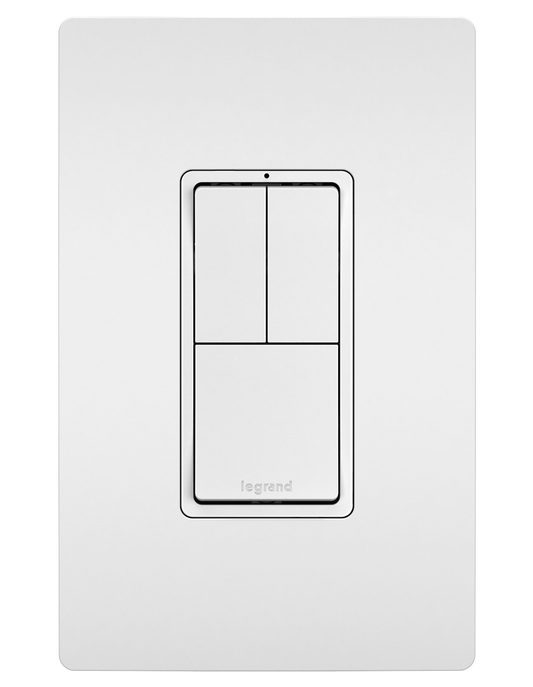 RCD113W - RADIANT 3SWITCH,3W+SP+SP, WHITE. Sold in units of 1