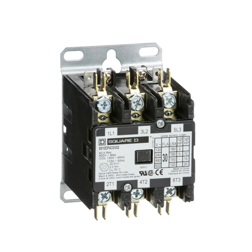8910DPA33V02 - CONTACTOR 600V. Sold in units of 1