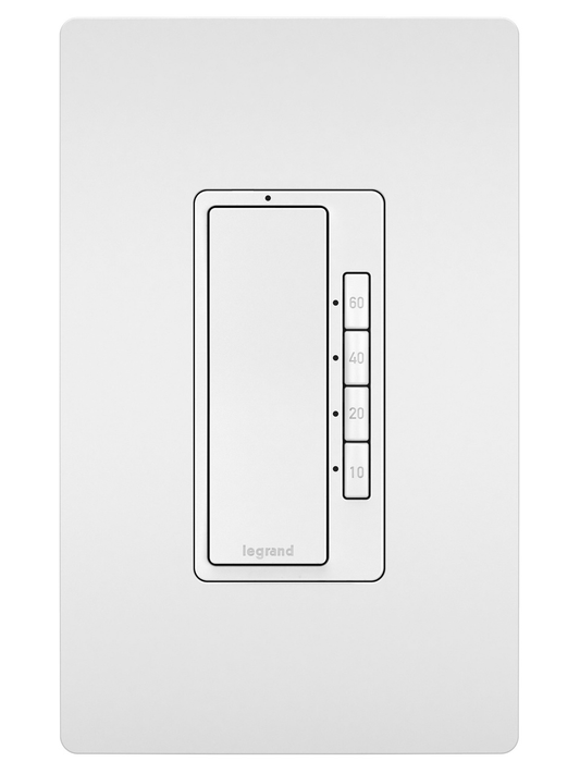 RT2W - 120VAC 1/6HP 4BUTTON TIMER, WHITE. Sold in units of 1