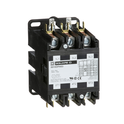 8910DPA53V09 - CONTACTOR 600V. Sold in units of 1