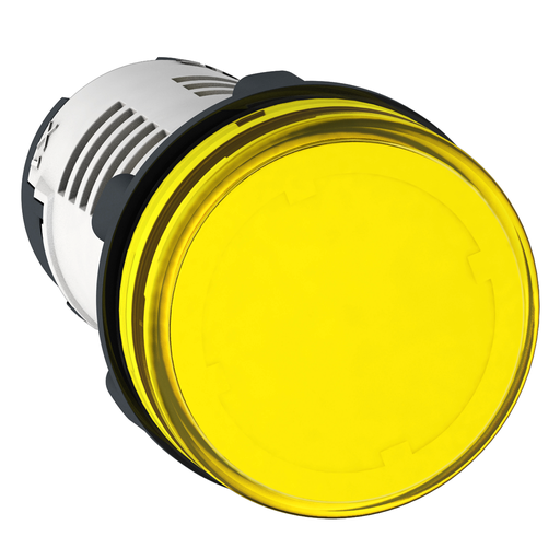 XB7EV05BP - LED YELLOW PILOT LIGHT 24 V. Sold in units of 1