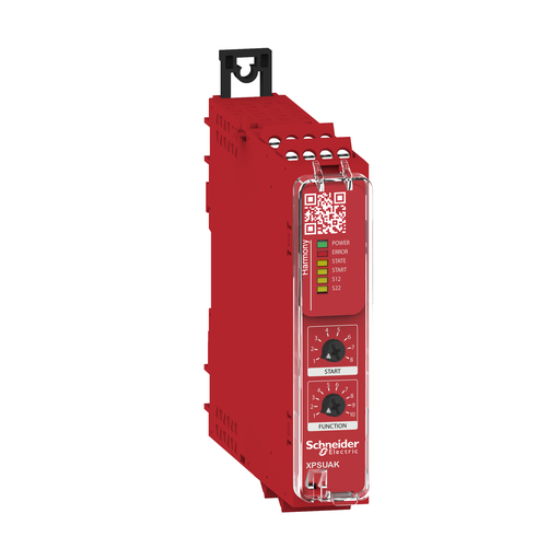 XPSUAK32AP - SAFMOD MULTFNC 2I 3O CAT4 48-240V SCR. Sold in units of 1