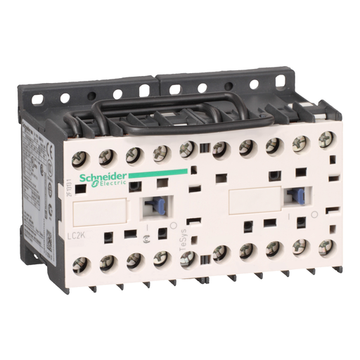 LC2K1210B7 - REV CONT, AC3=12A, 24V-50/60HZ. Sold in units of 1