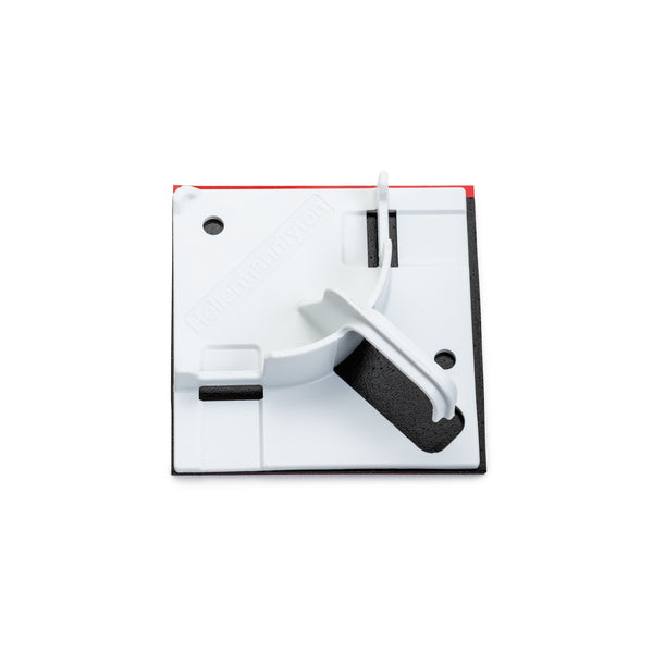 151-04681 - ANCHOR MOUNTING BASE WHITE FOR T18-120 LBS , ACRYLIC ADHESIVE, 50/BAG. Sold in units of 50