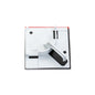 151-04681 - ANCHOR MOUNTING BASE WHITE FOR T18-120 LBS , ACRYLIC ADHESIVE, 50/BAG. Sold in units of 50
