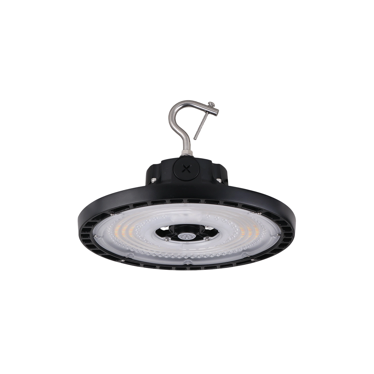 BAYE4-PS150-OS-8FCCT-HDIM - ROUND HIGH BAY, POWERSET 150/120/100 35/40/50K, 120-347V 0-10 DIMMING. Sold in units of 1