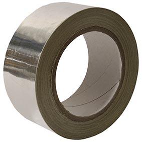 ELB-06C - SELF-ADHESIVE ALUMINUM TAPE MAX. TEMP. 80 °C 165 FT.. Sold in units of 1