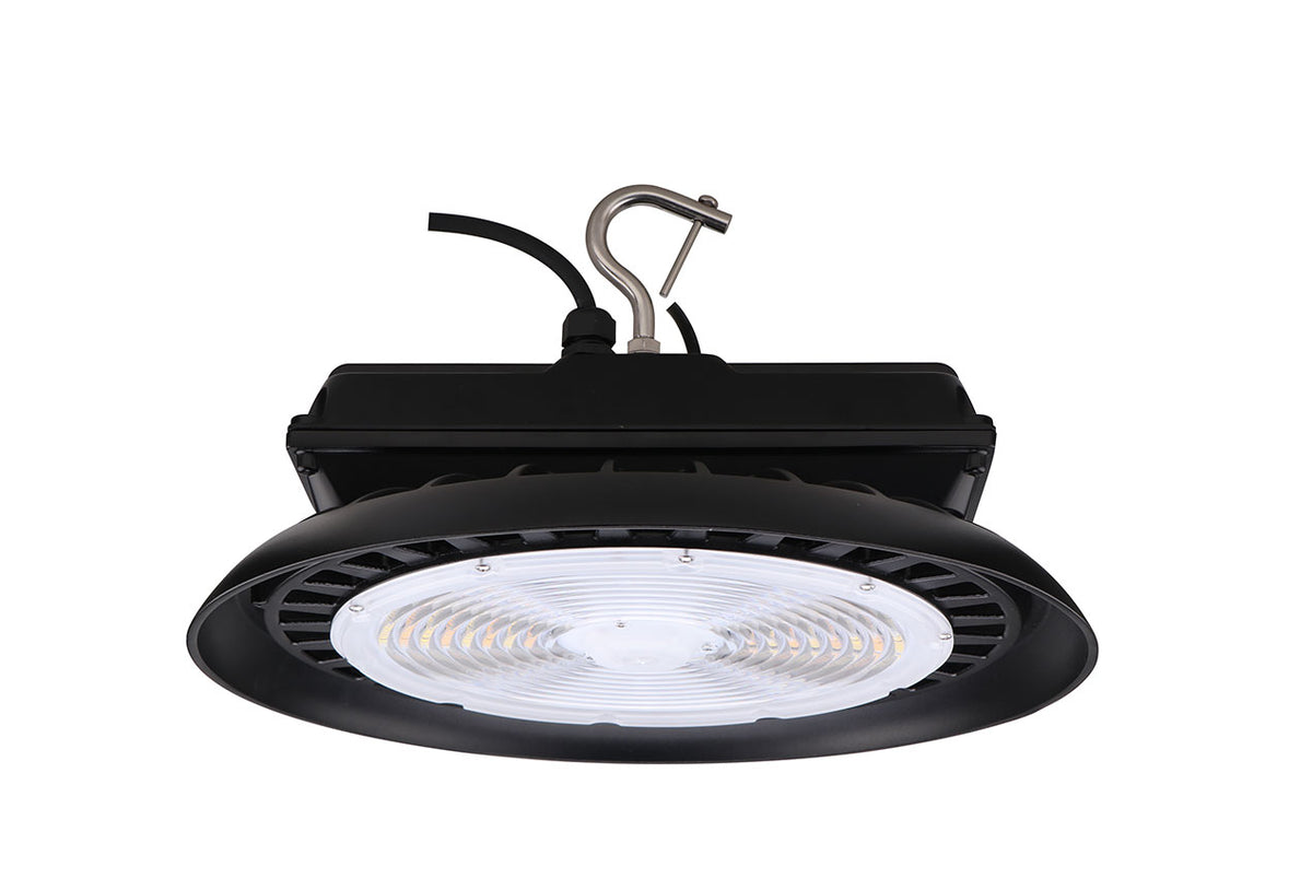 HB8-300W-3P-3CCT-LV - HB8 HIGH BAY, HIGH BAYS, 240W/270W/300W, 3000K/4000K/5000K, 120-277V, BLACK, DLC PREMIUM S-5UB7WL, 5 YEAR WARRANTY. Sold in units of 1