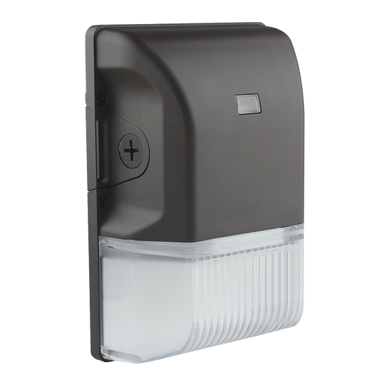MWP1-PS30-FCCT-U - MINI WALL PACK 30W/20W/15W 3000K/4000K/5000K 100-277V PHOTOCELL BRONZE. Sold in units of 1
