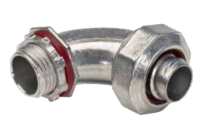 494Z - 1-1/4" 90° LIQUID TIGHT CONNECTOR - ZINC DIE CAST. Sold in units of 1