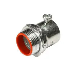 SCI-25 - 2-1/2" STEEL SET SCREW CONNECTOR FOR EMT - INSULATED. Sold in units of 1