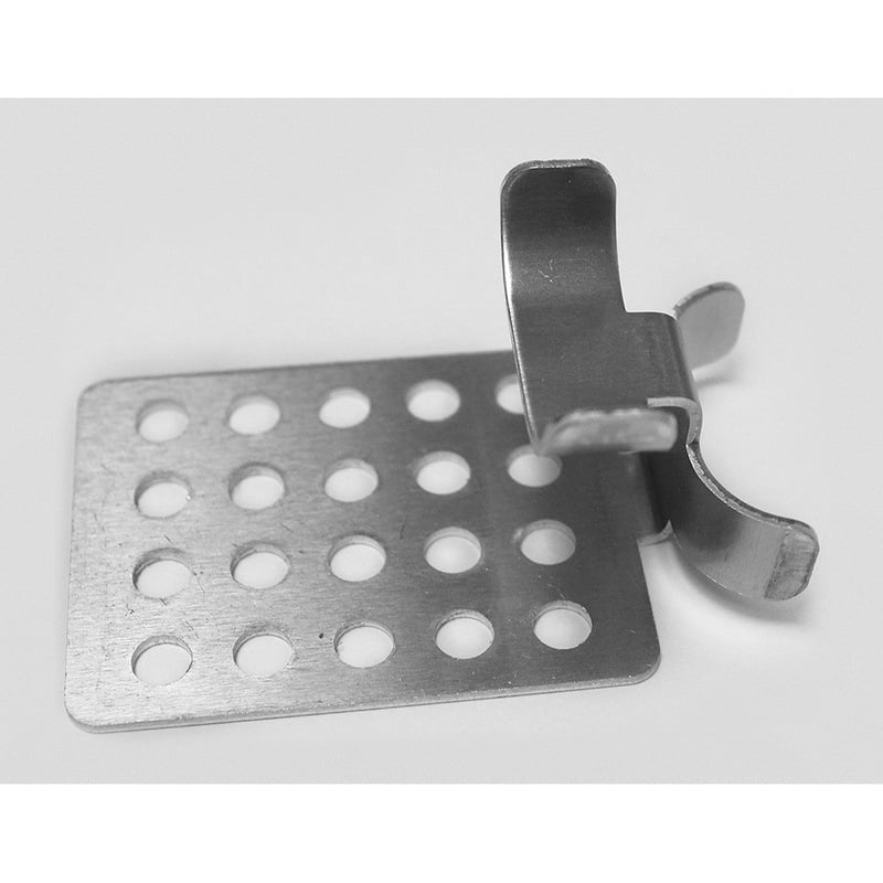 ELB-RCLIP-B - ROOF CLIPS BLACK ANODIZED, PACKAGE OF 25. Sold in units of 1