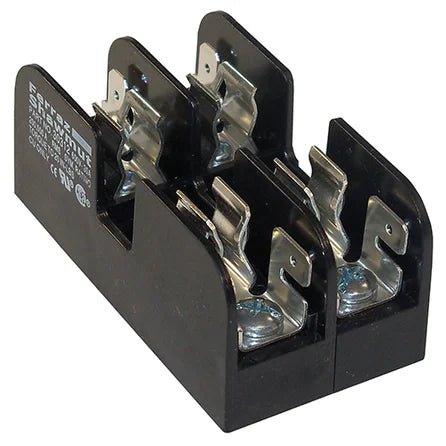 20312 - FUSEHOLDERS 250V 30A H&K CLASS 2P FUSE BLACK. Sold in units of 1