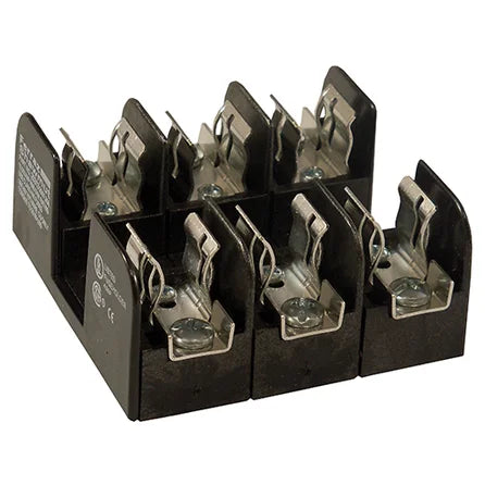 20313 - FUSEHOLDERS 250V 30A H&K CLASS 3P FUSE BLACK. Sold in units of 1