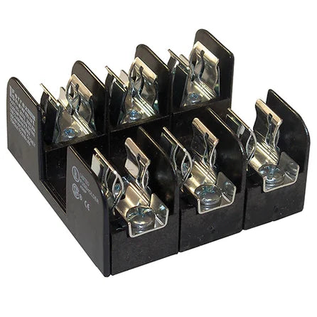 20318 - FUSEHOLDERS 250V 30A H&K CLASS 3P FUSE BLACK. Sold in units of 1