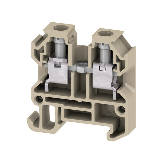 0294360000 - AKZ 4,PA,BG, SAK SERIES, FEED-THROUGH TERMINAL, RATED CROSS-SECTION: 4 MM², SCREW CONNECTION. Sold in units of 1