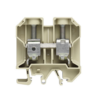 0339860000 - SAK 35/EN, TERMINAL BLOCK CONNECTOR 2 POSITION FEED THROUGH BEIGE 02-12 AWG. Sold in units of 1