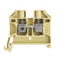 0380460000 - SAK 2.5/35,PA,BG TERMINAL BLOCK CONNECTOR 2 POSITION FEED THROUGH BEIGE 12-22 AWG. Sold in units of 1