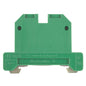 0661360000 - EK 10/35,PA, TERMINAL BLOCK CONNECTOR 2 POSITION GROUND, EARTH GREEN, YELLOW 8-20 AWG. Sold in units of 1
