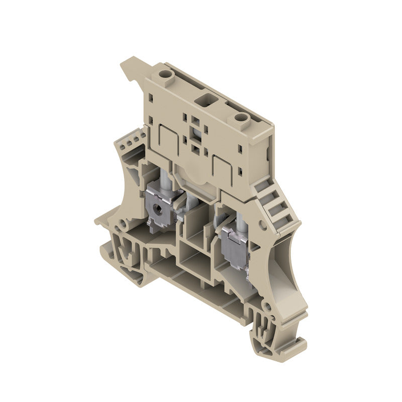 1011000000 - WSI 6,WM, TERMINAL BLOCK CONNECTOR 2 POSITION DISCONNECT BEIGE 8-20 AWG. Sold in units of 1