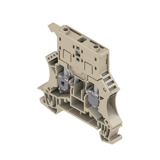 1011000000 - WSI 6,WM, TERMINAL BLOCK CONNECTOR 2 POSITION DISCONNECT BEIGE 8-20 AWG. Sold in units of 1